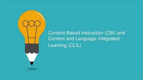 Image result for Content-Based Instruction vs CLIL