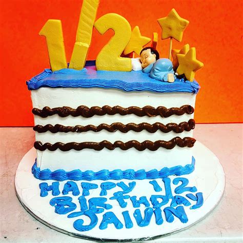 Half Birthday Cake #4
