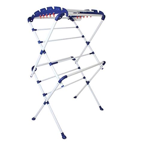 PENG ESSENTIALS JumboDry Cloth Drying Stand -Pre Assembled, One-Step ...