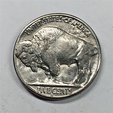 MINT ERROR*1937-S Buffalo Nickel*Double Die Obverse | Property Room
