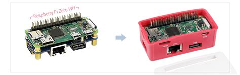 Ethernet USB HUB BOX for Raspberry Pi Zero Series 1x RJ45 3x USB 2.0 ...