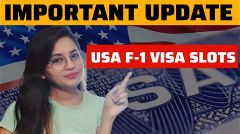 F1 Visa Slots For Spring 2023 India