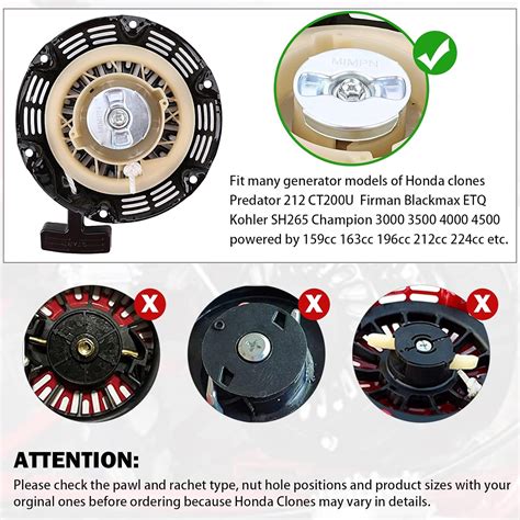 Yinlowa Predator 212 Pull Start Assembly for Predator 212CC India | Ubuy