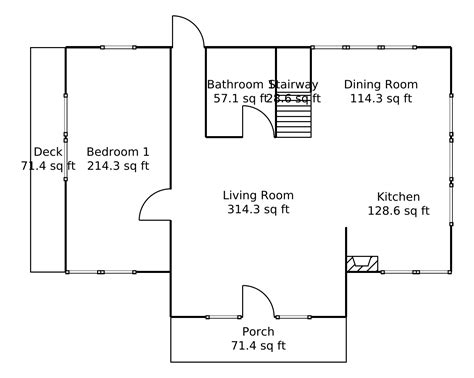 Mountain Home Floor Plan: Woodland Dream Dwelling