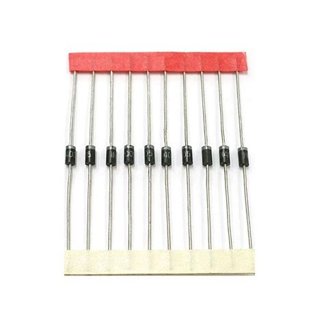 SunRobotics 1N4007 1A 1000V Through Hole Axial Rectifier Blocking Diode ...