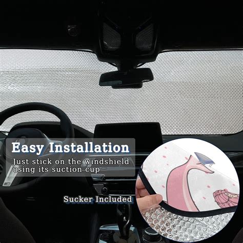 Pink Mermaid Car Windshield Sun Shade Foldable India | Ubuy
