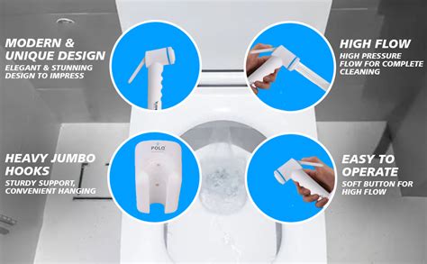 Polostar Polo Star Health Faucet Jet Spray Heavy Ptmt Gun 1.5 Mtr Free ...