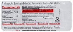 Metosartan 25 Tablet: Uses, Side Effects, Price & Substitutes