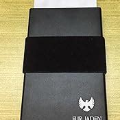 Fur Jaden Black Anti Theft RFID Protected Metal Credit Card Holder Card ...