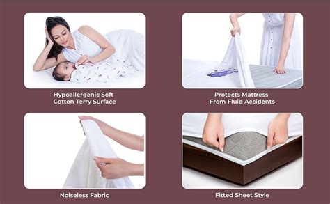 Buy MY ARMOR Premium Ultra Soft Cotton Mattress Protector / Bed ...