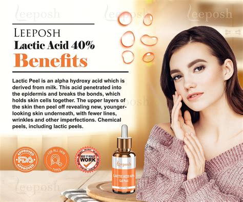 Leeposh Lactic Acid Peel 20% - Effective Acne Scar & Pigmentation ...