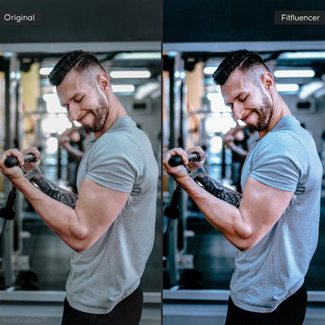 'Fitfluencer' Lightroom Presets Pack | Mobile & Desktop – Nord Studios