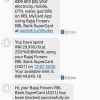 Bajaj Finserv — Fraud transaction credit card