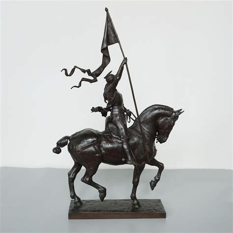 'Jeanne d'Arc' Stunning Early Salon version of the Famous Sculpture by ...