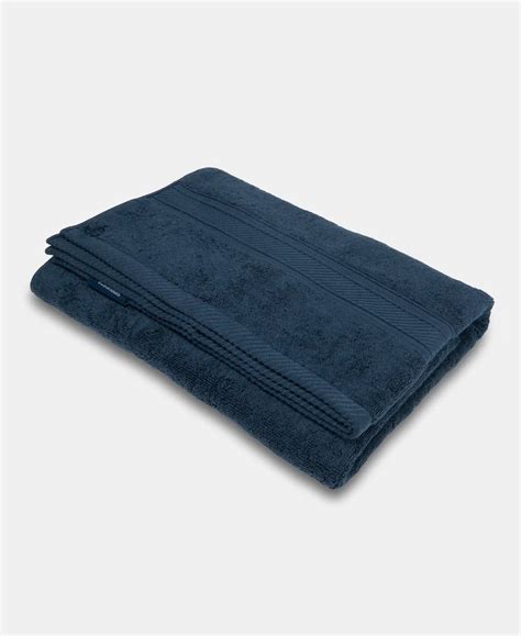 Buy Cotton Terry Ultrasoft and Durable Solid Bath Towel - Navy T101 ...