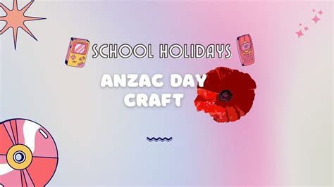 Make a Poppy - Anzac Day Craft, 1-13 Freya Street, Kareela, NSW ...