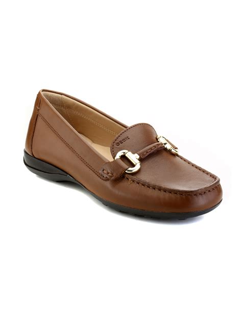 Ladies Tan Loafers