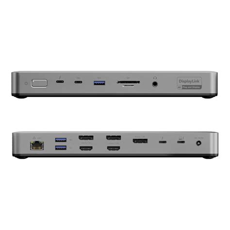 ALOGIC Quad 4K Display Thunderbolt Hybrid Universal Docking Station ...