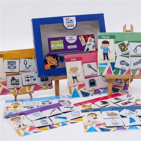 Community Helpers And Their Tools Matching Learning Pack – My House Teacher