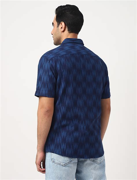 Buy Pure Cotton Tie Dye Spread Collar Shirt at Marks & Spencer