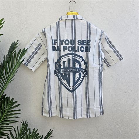 Back print cuban Collar Oversize Drop Shoulder Polo DesignerShirts Sin ...