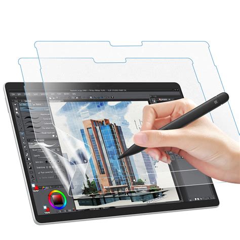 Buy MoKo 2-Pack PET Matte Screen Protector for Microsoft Surface Pro 9 ...