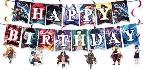 Demon Slayer party supplies,6pcs Demon Slayer India | Ubuy