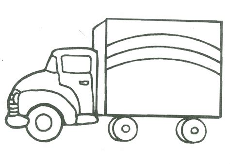 Lorry Colouring Pages - ClipArt Best