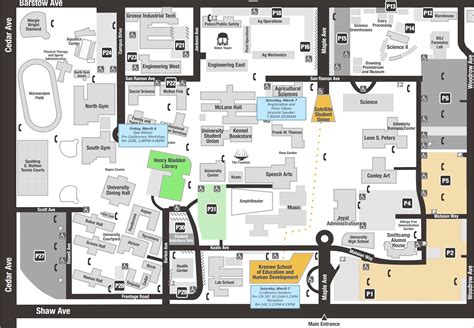 Clovis North Campus Map - Oconto County Plat Map