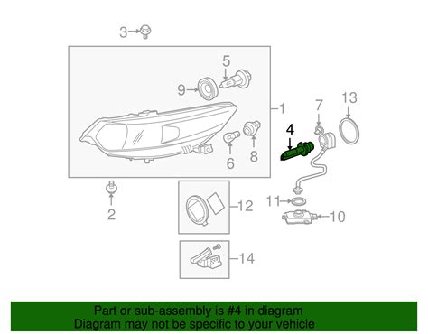 2002-2014 Acura Hid Bulb 33116-SL0-003 | AcuraPartsNow.com