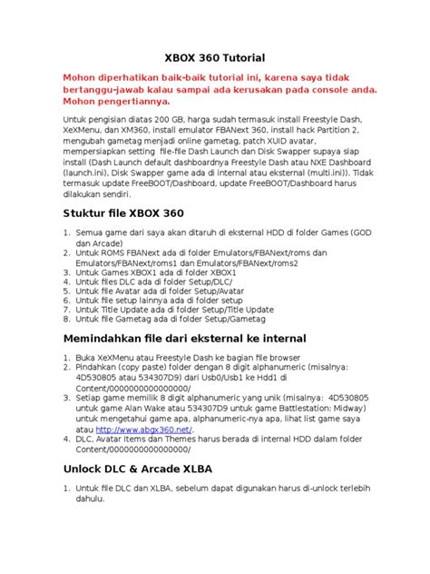 Image result for Tutorial Xbox 360