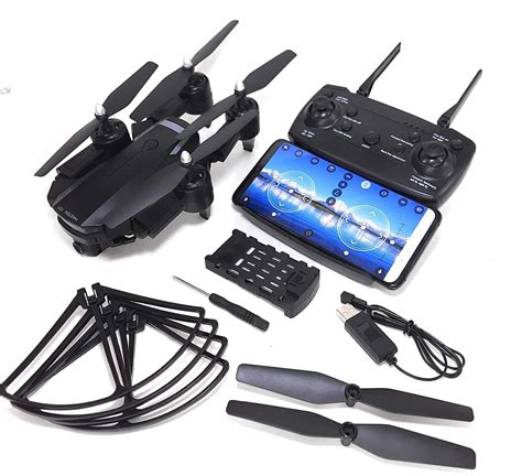 Olly's Foldable Drone with Dual Camera HD Wide Angle Lens | Visual ...