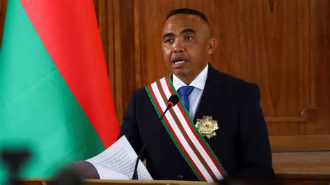 Madagascar Colonel Michael Randrianirina who plotted coup sworn in as ...