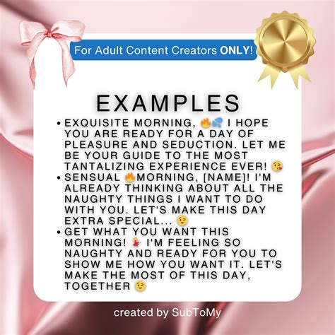 2026 65 ABDL Messages for 1-on-1 or Mass Messages