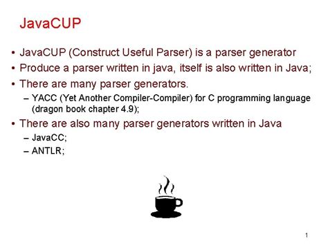 Image result for Java the Cup Chords