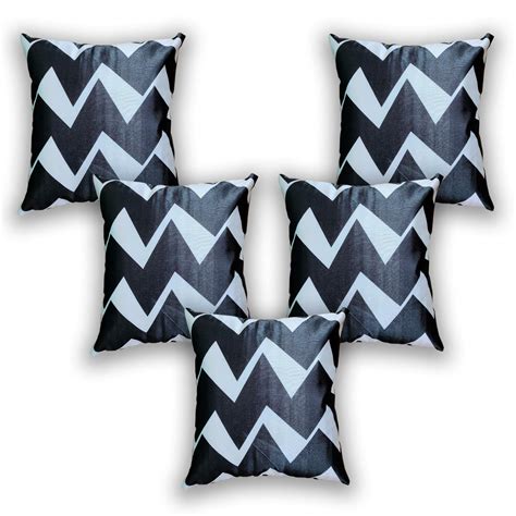 Buy KANUSHI Industries® Decorative Cushion Covers Set of- 5 (16x16 ...