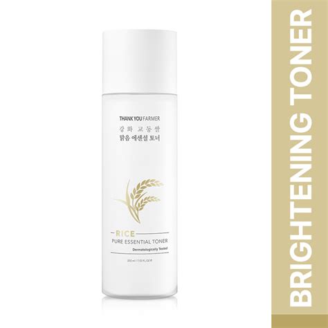Buy Thank You Farmer Rice Pure Korean Toner - with Niacinamide ...