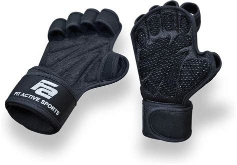 Buy New Ventilated Weight Lifting Workout Gloves with Built-in Wrist ...