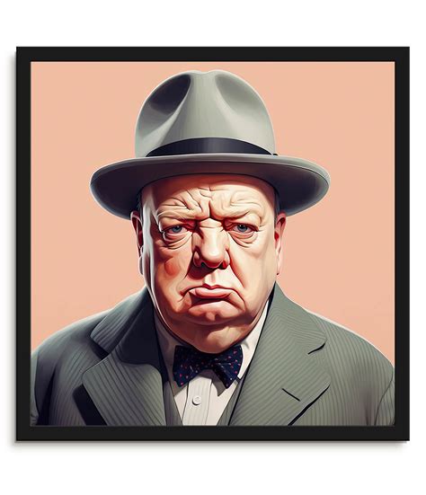 Winston Churchill – Famous faces – Plume