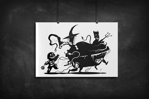 Nightmare Before Christmas Lock Drawing