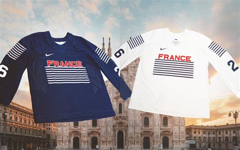 France unveils jerseys for 2026 Winter Olympic hockey tournament