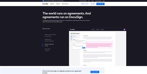 Image result for Examples of a Signed DocuSign Agreement