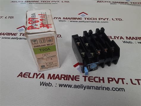 Toshiba t20a overload relay – Aeliya Marine Tech
