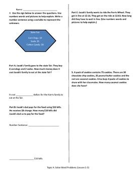 Image result for 3rd Grade Module 7 Post-Test Printable