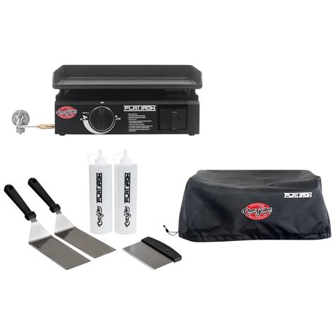 Shop Char-Griller Flat Iron Portable Griddle at Lowes.com