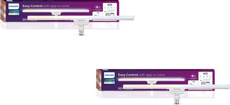 Buy Philips Smart Wi-Fi LED T-Beamer 20-Watt 2-Feet (Pack of 2) (Shades ...