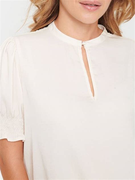 Saint Tropez Nunni Shirred Cuff Blouse