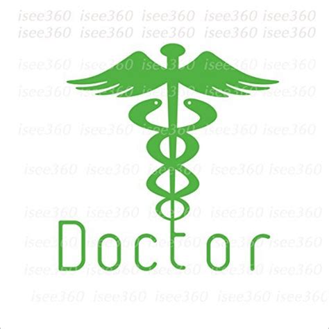 stickerbuy Specialized 2 nos Reflective GREEN Creative Doctor with Logo ...