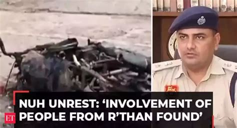 Nuh Violence update: Nuh violence: Involvement of people from border ...