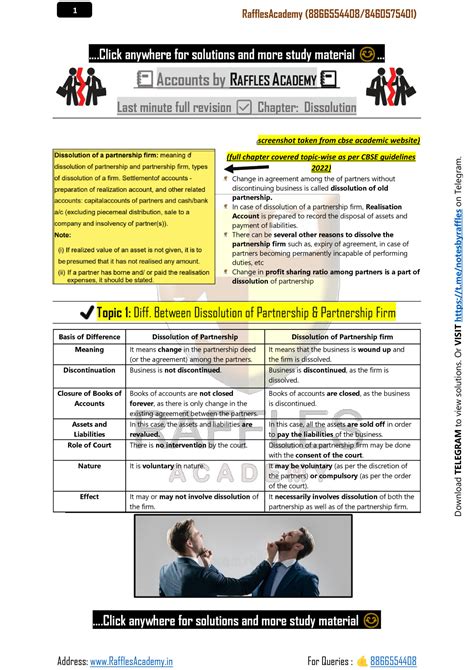 Image result for Accounts Dissolution Chapter Explain